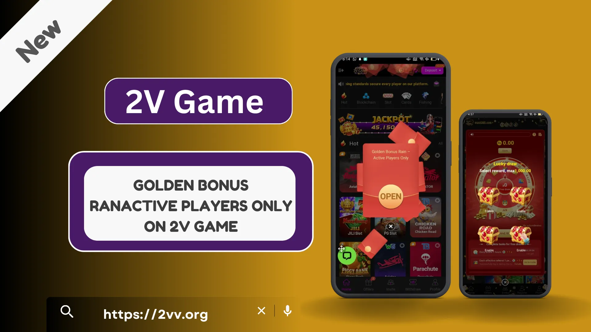 2V Game golden bonus